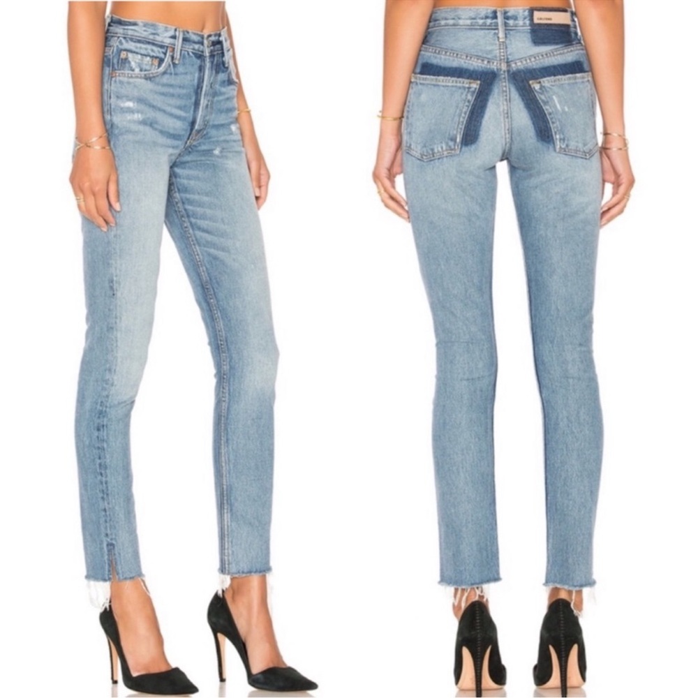 GRLFRND Karolina Without Love High Rise Jeans Size 26